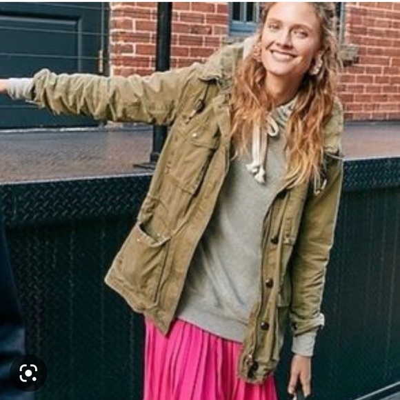 j crew lightweight utility jacket